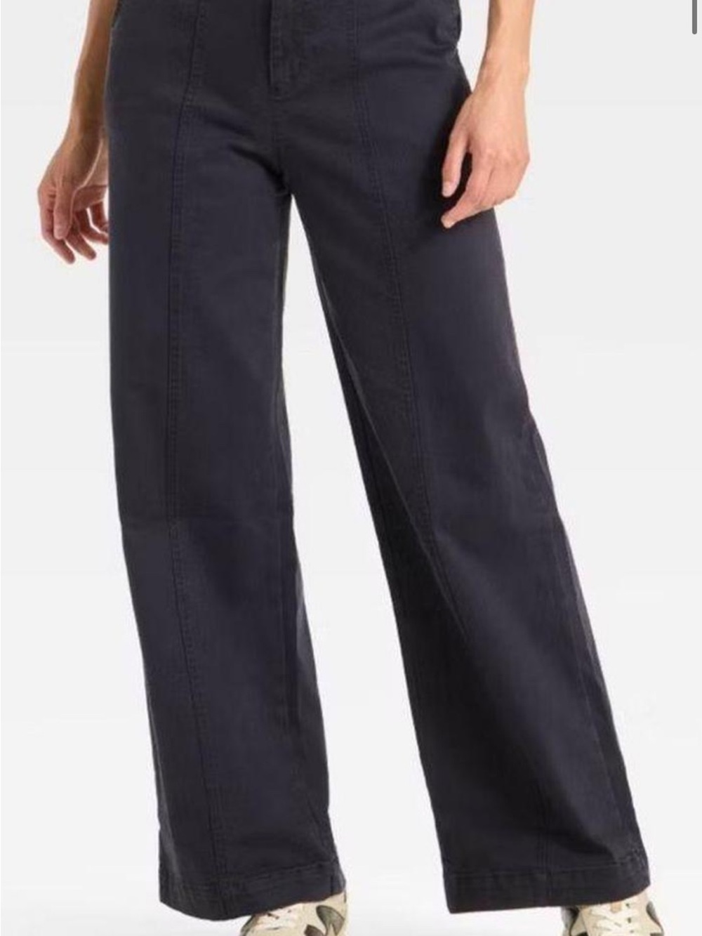 Universal Thread Wide Leg Pants in Deep Navy